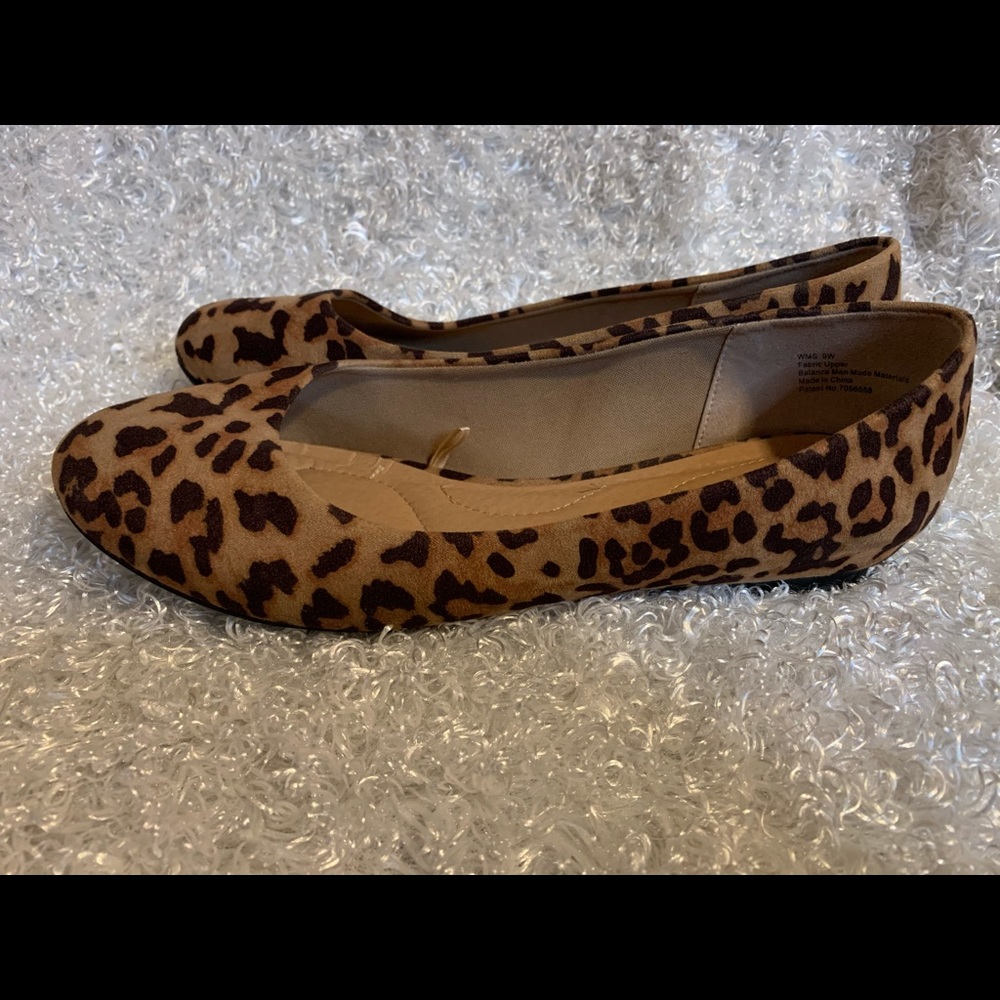 Lane Bryant: Leopard Print Ballet Flats